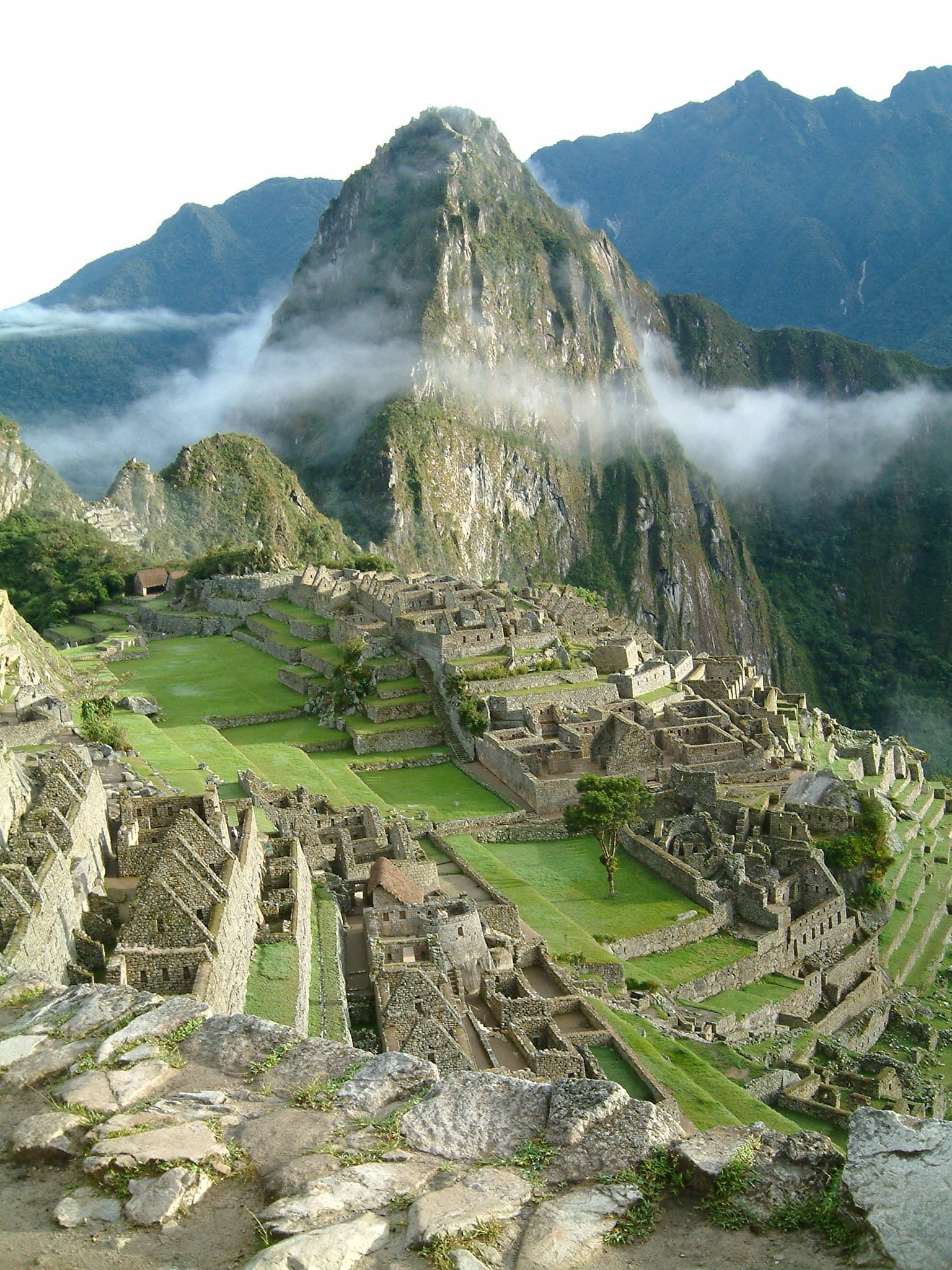 Landschaft von Machu Picchu