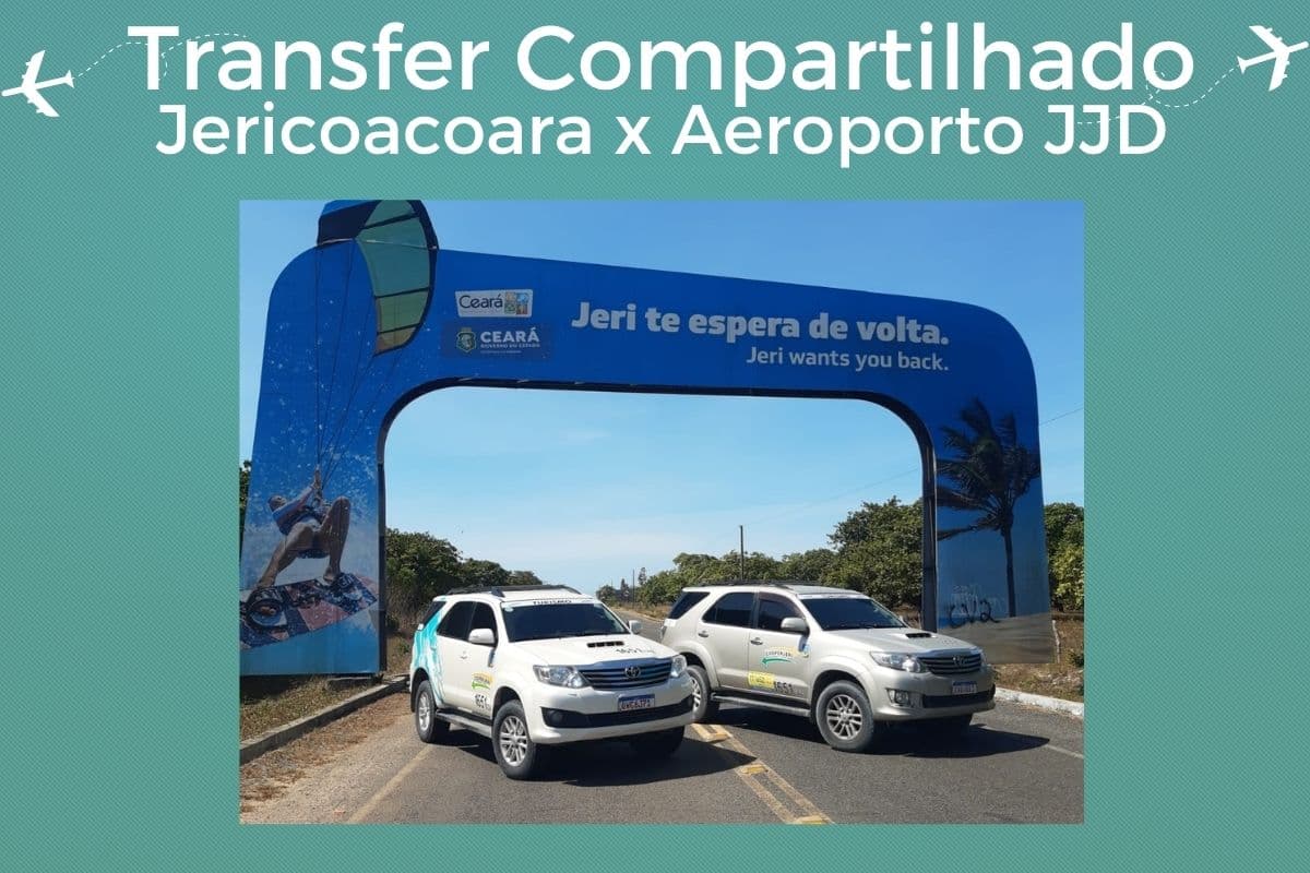 Posto in Transfer Condiviso dal Villaggio di Jericoacoara all'Aeroporto di Cruz (JJD) in Toyota Hilux o Simile
